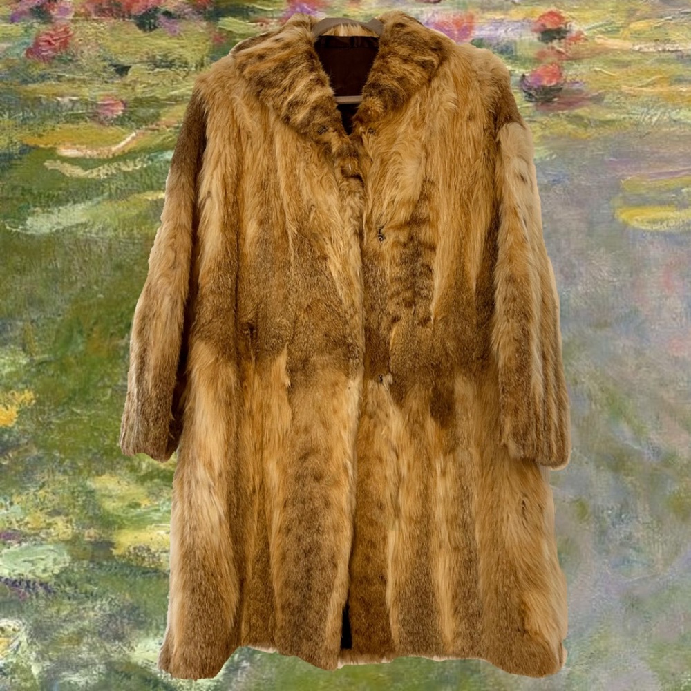 Vintage 1960/70 Rabbit Fur Coat